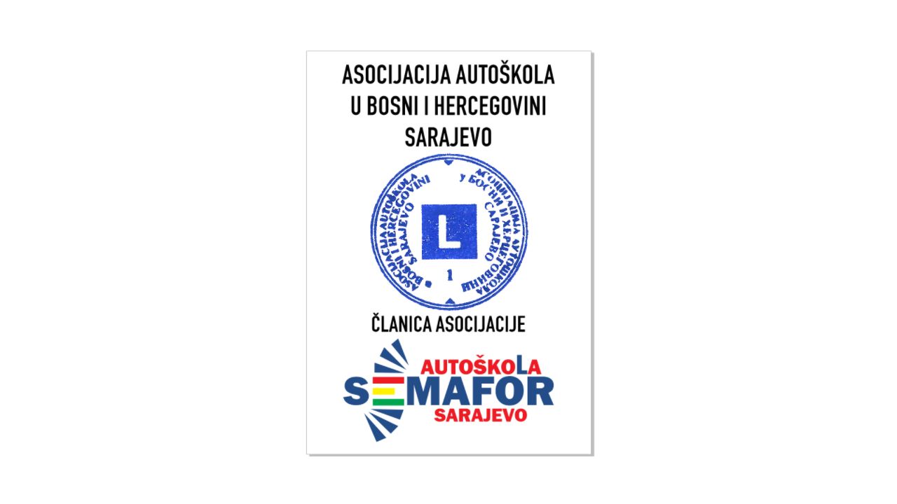 Članica asocijacije autoškola u BiH